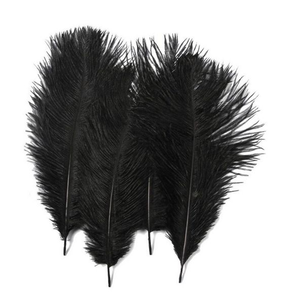 

white ostrich feather 25-30cm(10-12inch) ostrich feather plume craft supplies wedding party table centerpieces decoration many colors