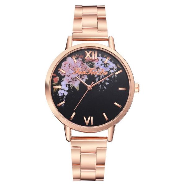 

women rhinestone watches women's elegant quartz stainless steel wrist watch fashion casual clock gold stainless bracelet watches, Slivery;brown