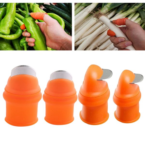 

silicone thumb cutter finger plant cutter vegetables pickers