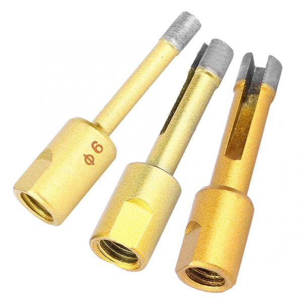 

5pcs 6/8/10mm drill bit opener diamond angle grinder hole saw cutting tool for marble glass ceramic tile