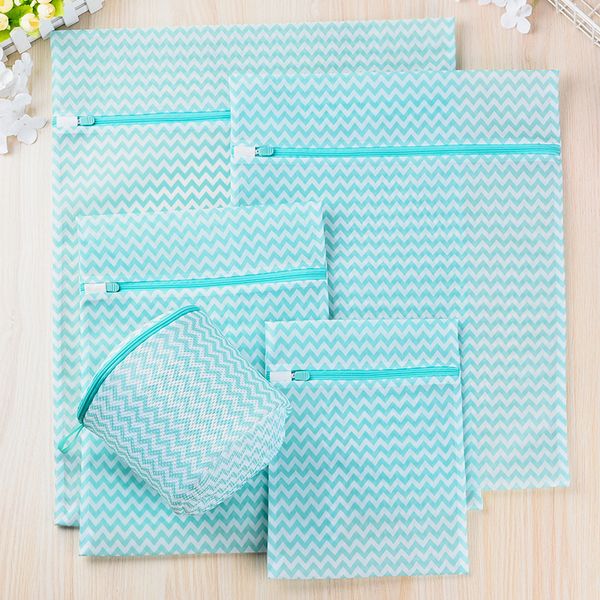 

5pcs/set laundry bags clothes bra underwear socks washing machine net mesh bag