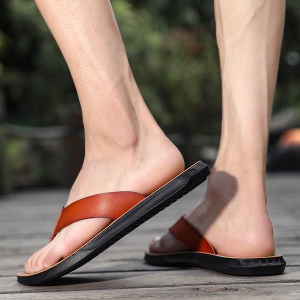

2022 men women slide sandals designer shoes slide summer fashion wide flat slippery with thick sandals slipper flip flops 14, Black