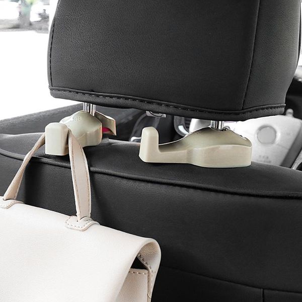 

universal car headrest hook seat back hanger rotation fastener clip for accessories