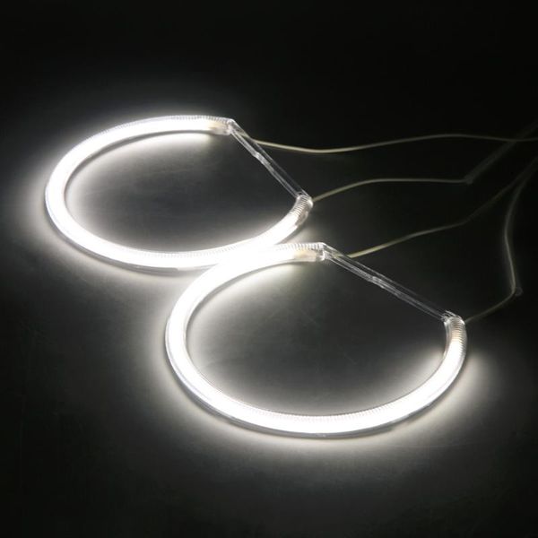 

4pcs 12v led angel eyes white light headlight lamp rings for e36 e38 e39 e46 3 5 7 series with 1 controller sale