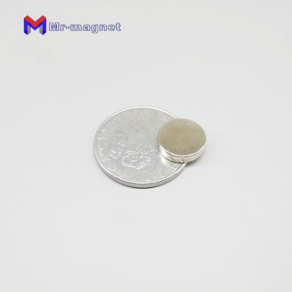 10 Stück Neodym-Magnet 15 x 3, seltene Erden, klein, stark, rund, permanent, 153 mm, Kühlschrank-Elektromagnet, NDFEB-Nickel-Magnetscheibe