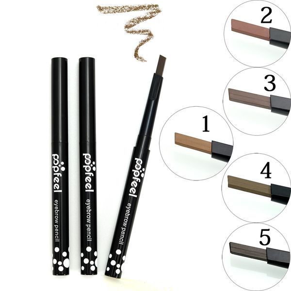 

eyebrow pencil single-head 12.5cm durable not easy to break lasting waterproof not blooming brown makeup eye cosmetic tool