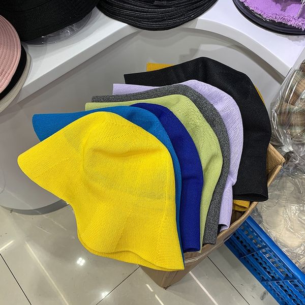 

dfsid hipster solid color fisherman women's sunscreen and sunshade dome girl bucket bucket sunscreen fisherman hat all-match soft hat f, Blue;gray