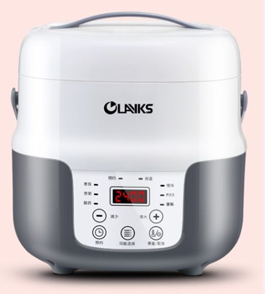 

intelligent reservation function small cooker 220v dormitory household mini electric rice cooker 2l 016