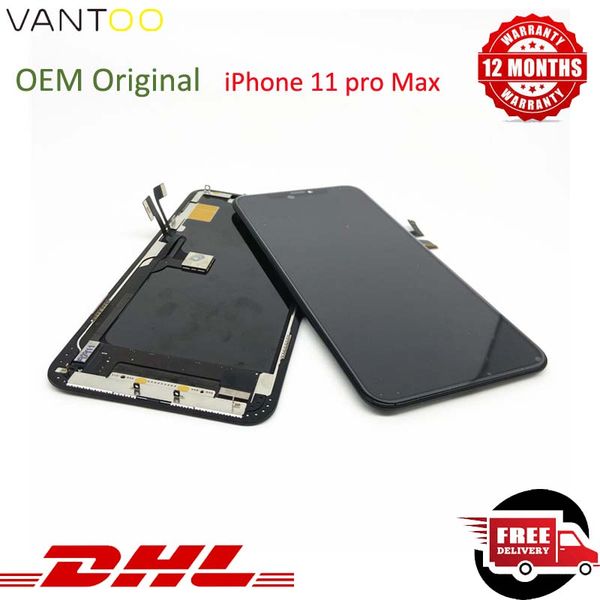 

новй оѬигиналнй жк-диплей дл iphone 11 пѬо мак жк-кѬан еноѬнм digitizer полнй