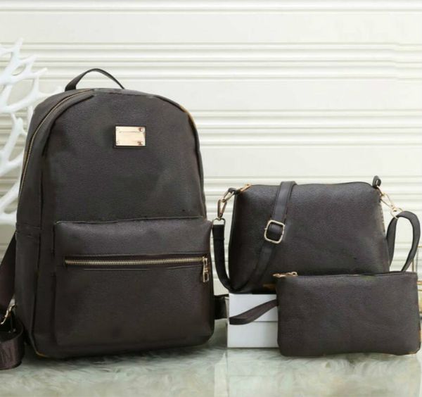 

дизайнер женщин высокое качество рюкзак роскошные унисекс школьные сумки мода леди большой емкости дорожная сумка рюкзак из трех частей сумк