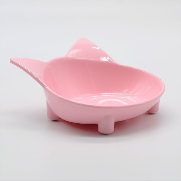 

food-grade shallow cat food bowl wide bowl durable non-slip anti-tipping for ease of whisker fatigue easy to clean