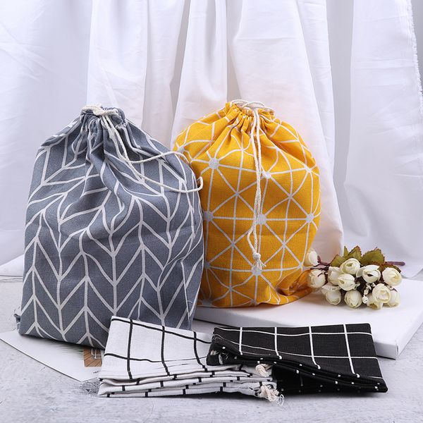 

cotton hand drawstring drawstring pocket travel storage finishing supplies travel accessorise