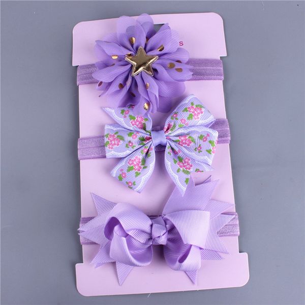 

cute baby girls animal bows kids turban knot headband bow hair bands head wrap sweet cute princess, Slivery;white
