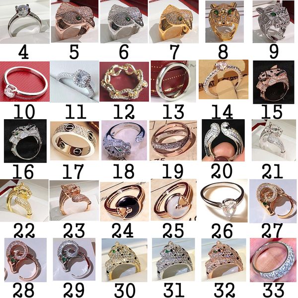 

2021 100% 925 sterling silver leopard baotou ring, ring opening character design manual