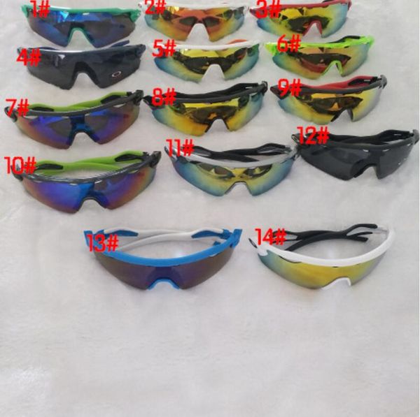 

brand new summer man sport cycling sunglasses spectacles women bicycle goggle glasses sports outdoor eyeglasses colours sun glasses 15 color, White;black