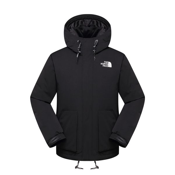 

face north designer men down jacket cashmere sports wild cotton jacket fashion cotton jacket european american private custom down jacke, Black