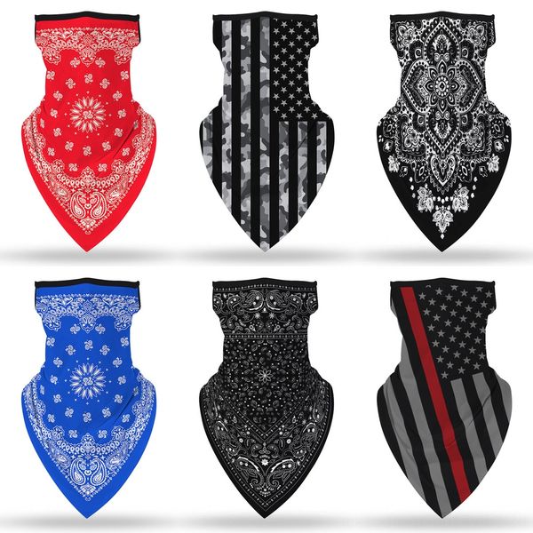 

rpl4m fashion print face scarf mask masks fishing hiking scarves outdoor camping neck scarfs sports insect-proof active for men women, Black