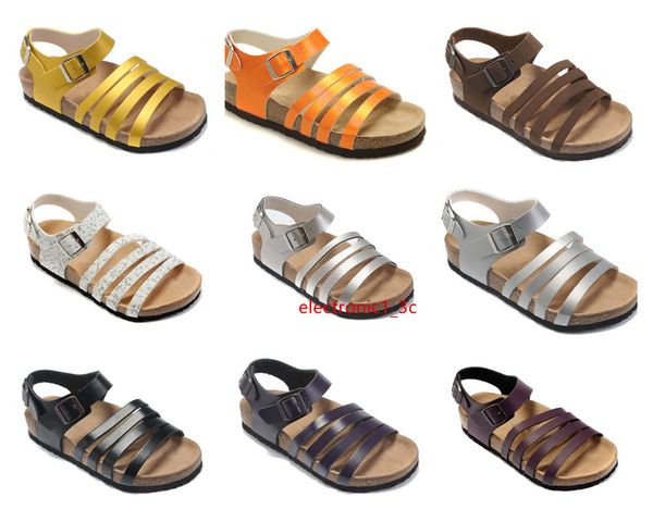 

2020 brand orlando women s flat heel sandals summer beach classic casual ventilation comfortable genuine leather slippers