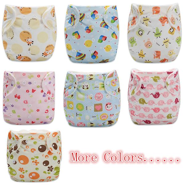 

1pc baby cloth diaper reusable nappy baby newborn diapers nappies pocket washable diaper cover  ajustable