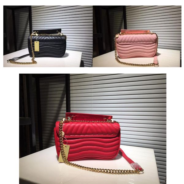 

2018 l de igner wave m54868 m51683 genuine leather houlder de igner handbag luxury handbag gold chain women bag