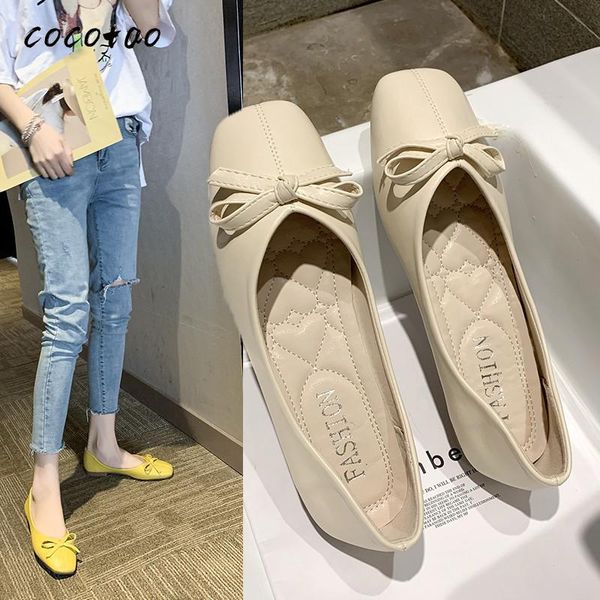 

shallow mouth shoes women 2020 spring new wild ins fashion apricot comfortable korean version of a pedal beanie tide shoes, Black