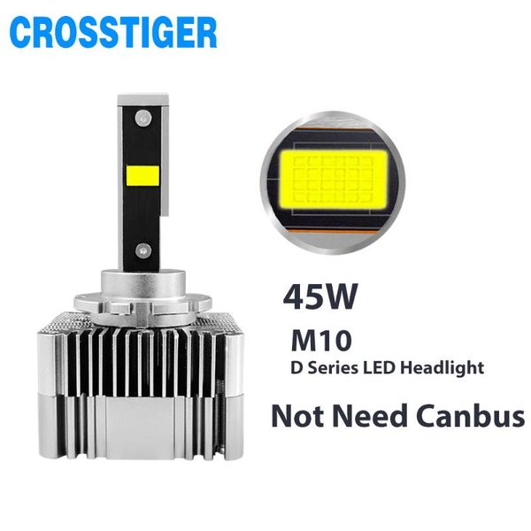 

d1s d3s d2s/r d4s/r led headlight hid canbus no error d series lights canbus headlight replacement lampada luces led para