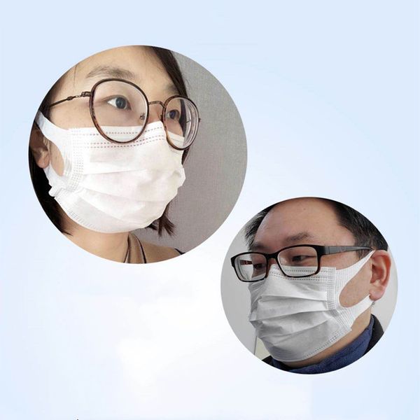 

ng disposable face mask non-woven disposable dust mask anti dust earloops mask