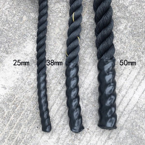

50mm * 3m heavy jump rope weighted battle skipping ropes power training improve strength fitness home gym equipment a9222