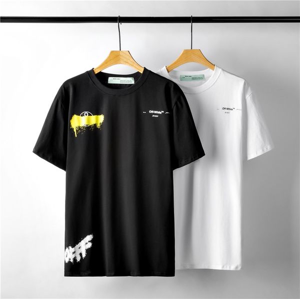 

brand new color fashion logo crew neck t-shirt summer new men women tee hip hop casual t-shirt.b2, White;black