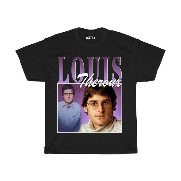

men t shirt vintage louis theroux tshirt women tshirt, White;black