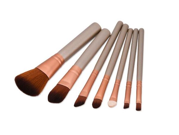 

beauty tools 7pcs makeup eye brushes set wooden handle brush