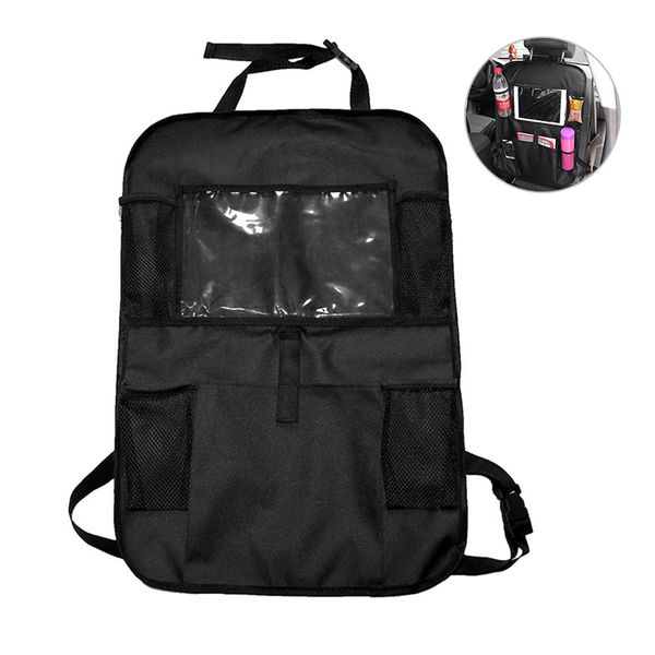 

cargool auto car seat back bag blanket cloth multi-pocket backseat storage bag organizer holder accessory