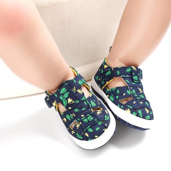 

first walkers summer baby 0-18m boys print breathable anti-slip shoes