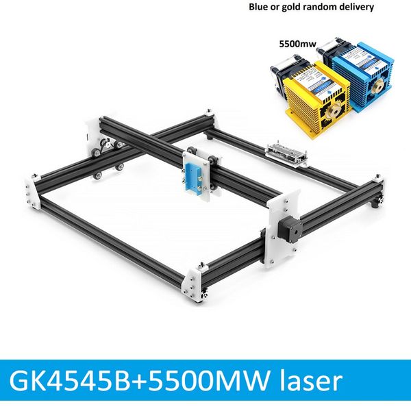 

15w wood laser carving machine cutter 45*45cm engraver 5500mw wood router diy mini cnc printer pwm,benbox grbl eleksmaker