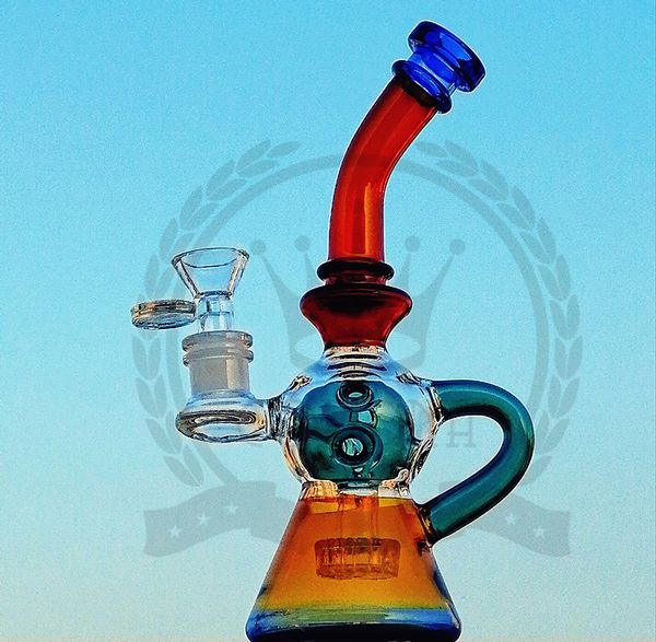 

Corona Glass Jet PErc тяжелый синий Honeycomb стекла Бонг барботер водопроводные трубы пьянящий нефтяных вышек Водопроводные трубы затяжками Dab буровой установки фиолетовый Percolator барботер