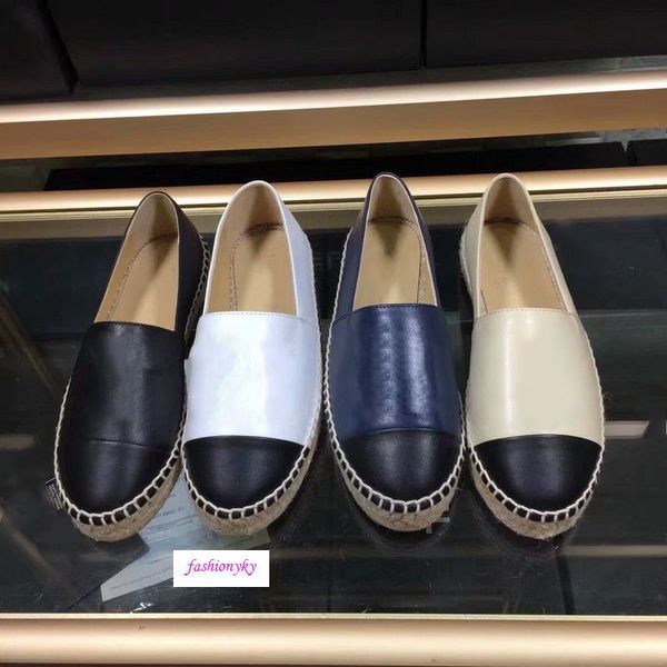 

delivery women espadrilles fisherman shoes real lambskin flat shoes women casual canvas loafers shoes size, Black