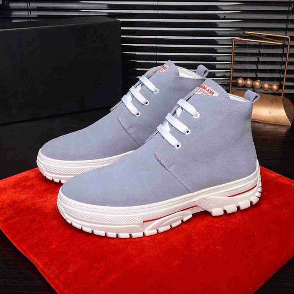 

pr&da casual shoes genuine leather man boots winter hang out shoes 38-44, Black