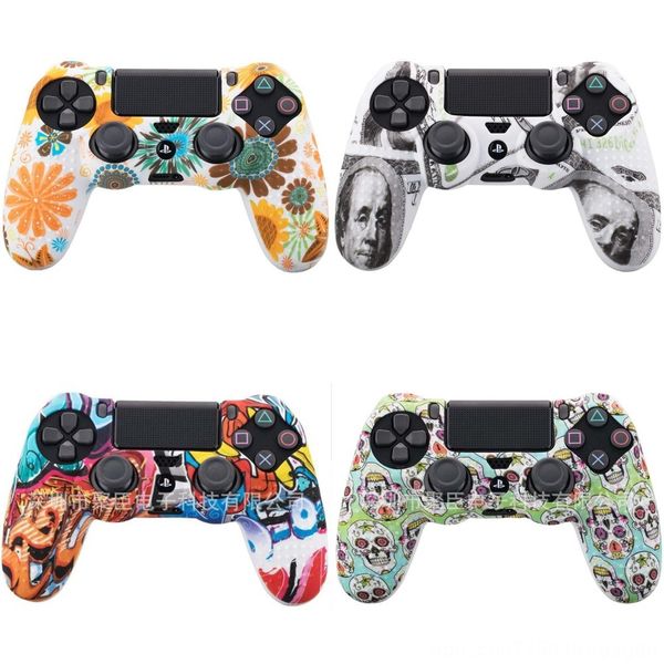 

rte35 8 colors anti-slip silicone cover controller case for slim playstation dualshock 4 ps4 pro sony skin accessories & stick grip