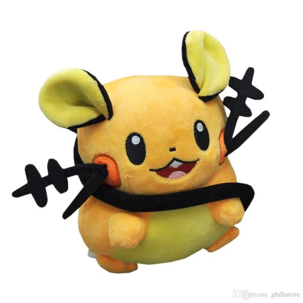 

new 6.5" 16.5cm xy dedenne plush doll anime collectible dolls stuffed party gifts soft toys