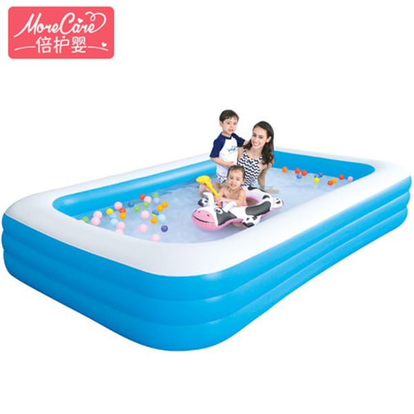 

infant and children's swimming pool inflatable family baby home marine ball pool thickening oversized paddling