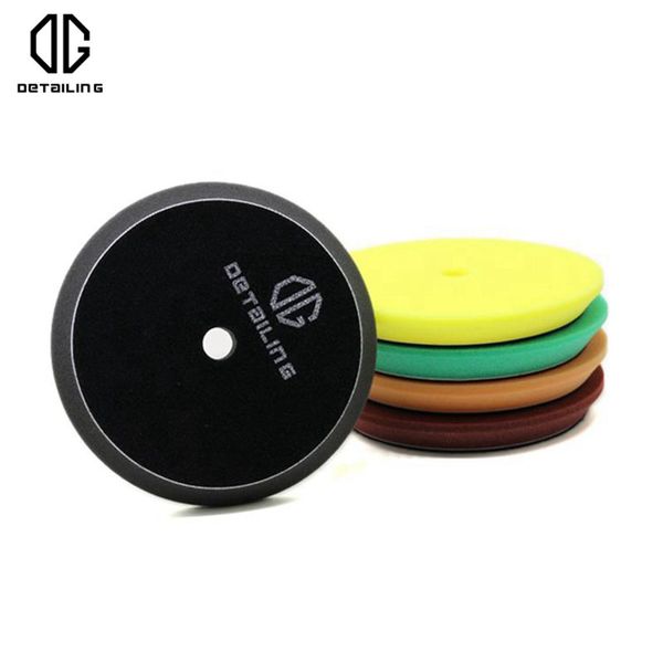 

detailing hook&loop 125mm car detailing sponge pad foam buffing polishing pad black for finishing