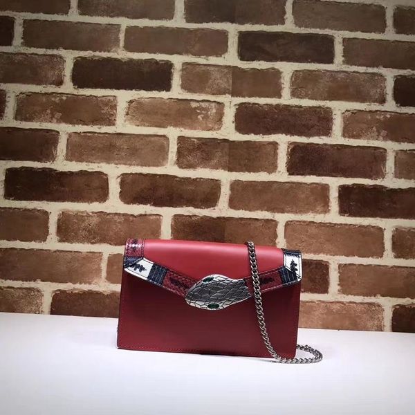 

лучшего качество дизайна письмо пряжки змей сумка женщина плечо цепь сумка из натуральной кожа 453753 crossbody сумки