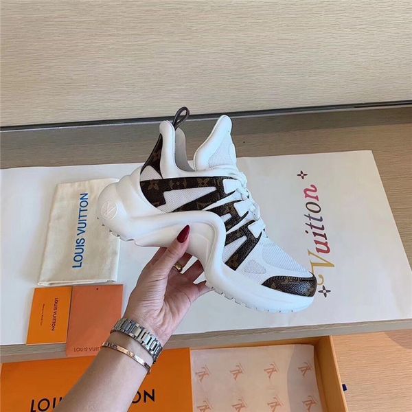 

luxury design flat women's shoes casual boots platform sneakers women spring thick bottom daddy shoes casual breathing shoes, Black