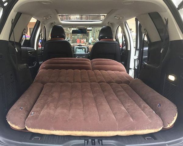 

car inflatable bed car mattress rear row travel bed rear seat suv sleeping pad air cushion