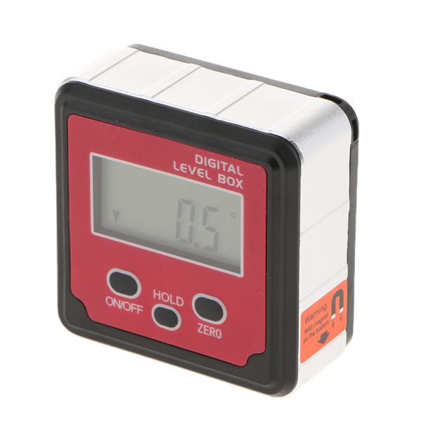 

4x90 0,1 градусов две кнопки три кнопки inclinometer транспортира угол box