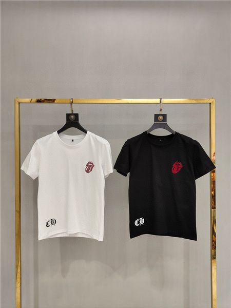 

2020ss spring and summer new high grade cotton printing short sleeve round neck panel t-shirt size: -l-xl-xxl-xxxl color: black white ss24, Gray