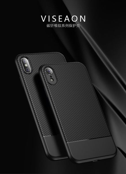 

viseaon is designed for the new iphone exs phone case, the apple xr phone case xs max, which is made of carbon-fiber silicone