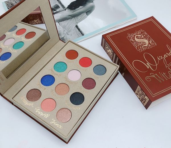 

storybook cosmetics wizardry and witchcraft eyeshadow palette harry potter storybook 12 color mean girls burn book eyeshadow palette free