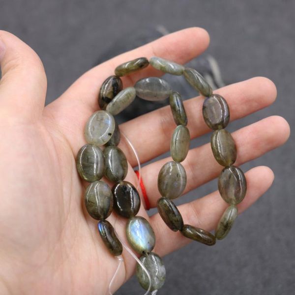 

oval labradorite beads and 6mm labradorite beads