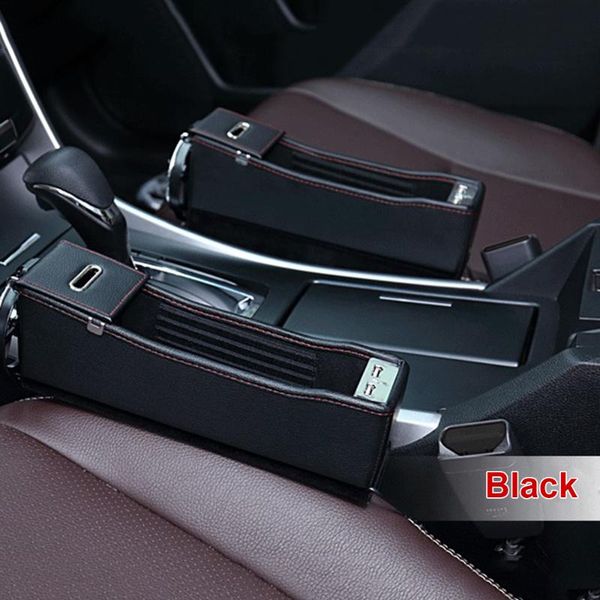 

catcher car storage box coin collector universal leather 1pc organizer